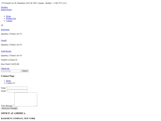 contact-us screenshot