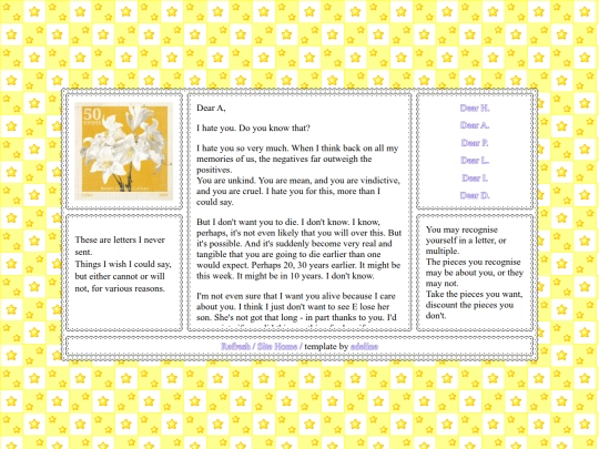 Letters/A screenshot