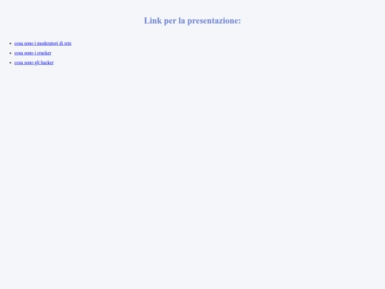 pagine/elencopuntato screenshot