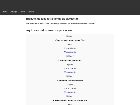 catalogo screenshot