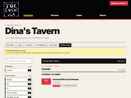 venues/dina-s-tavern screenshot