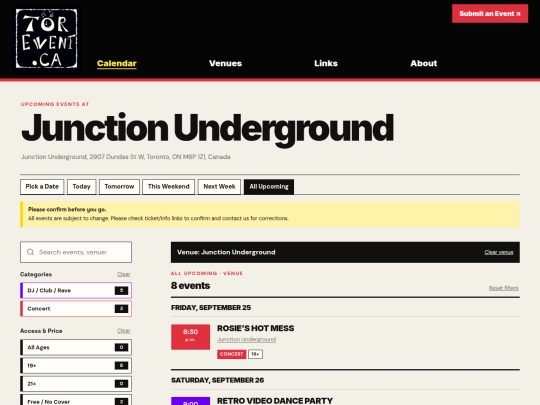venues/junction-underground screenshot