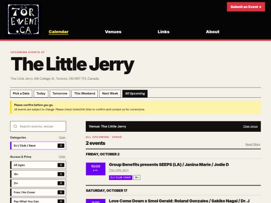 venues/the-little-jerry screenshot