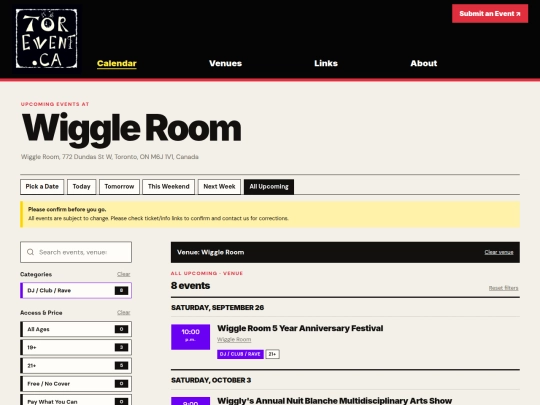 venues/wiggle-room screenshot