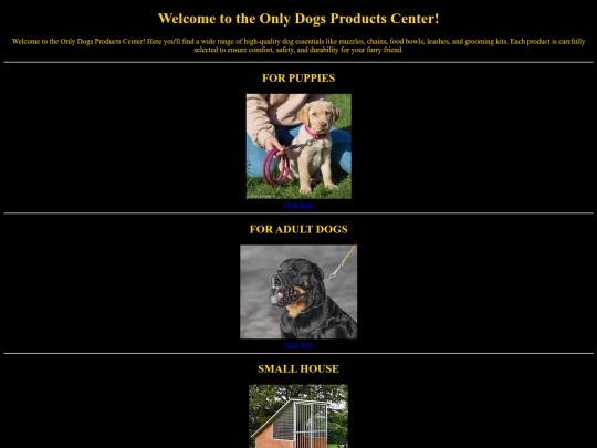🐶Only Dogs🦴/products screenshot
