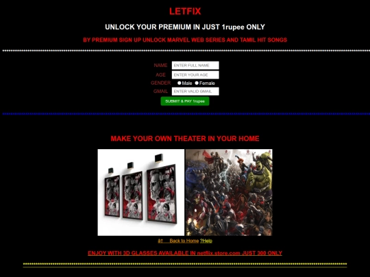 NETFLIX/premium screenshot