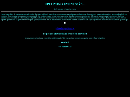 event/event screenshot
