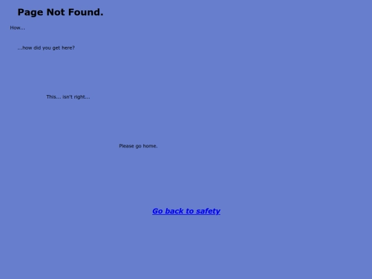 not_found screenshot