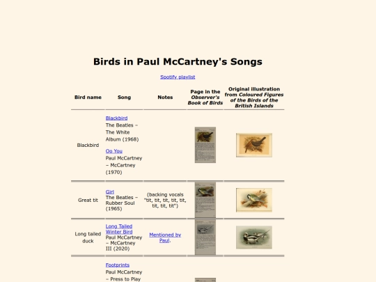 birdsongs screenshot
