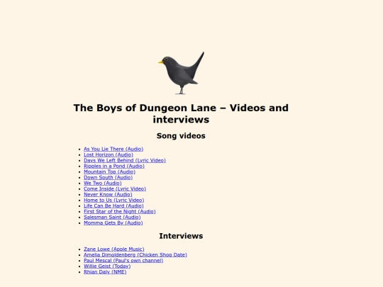 videos screenshot