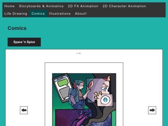 comics screenshot