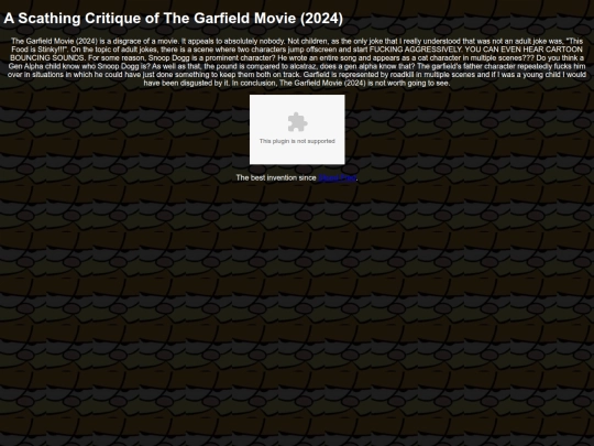 garfield screenshot