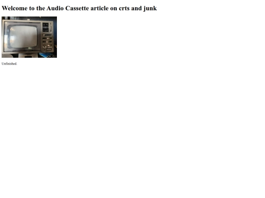 AudioCassettes screenshot