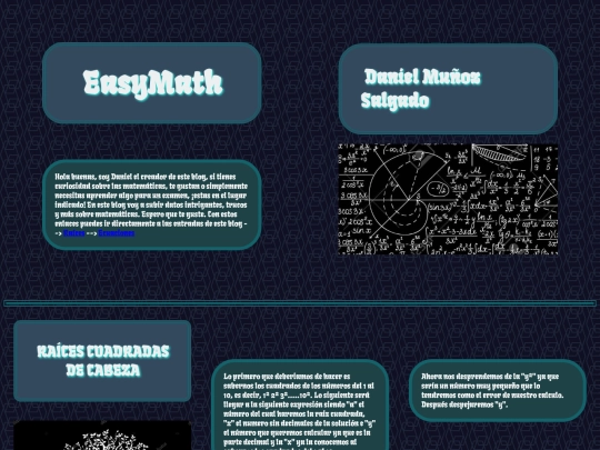 Projectoblog screenshot