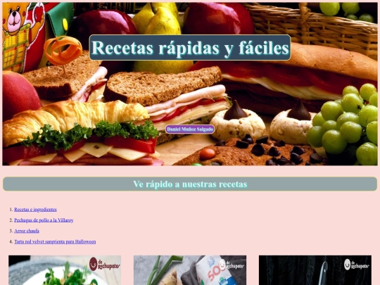 Proyectolibroderecetas screenshot