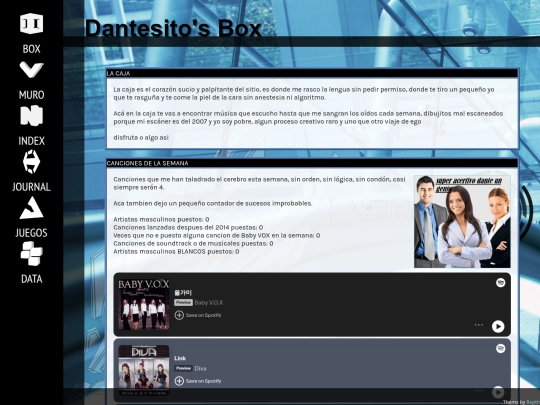 danteBOX screenshot