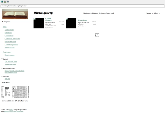 blog/gallery/browse screenshot