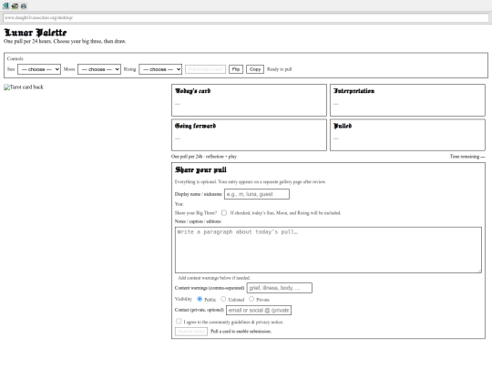 lunarpalette/singledraw screenshot