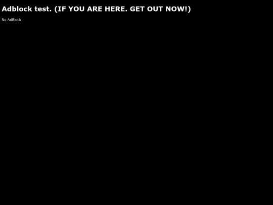 test screenshot