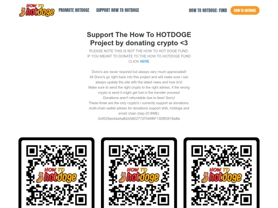 support screenshot