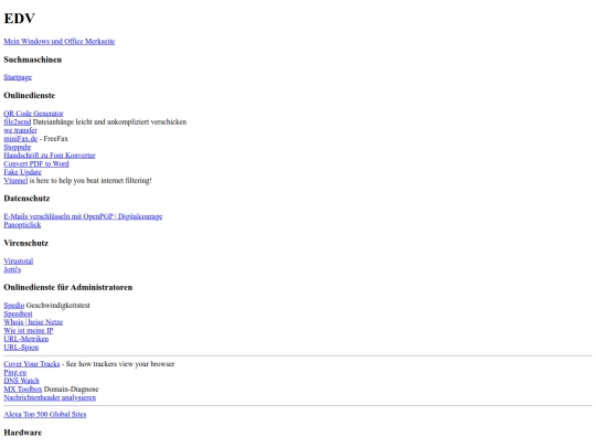 edv screenshot