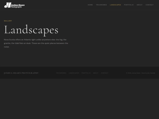 landscapes screenshot
