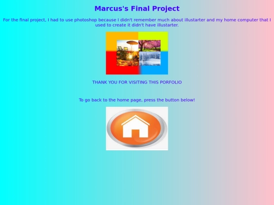 final project website screenshot