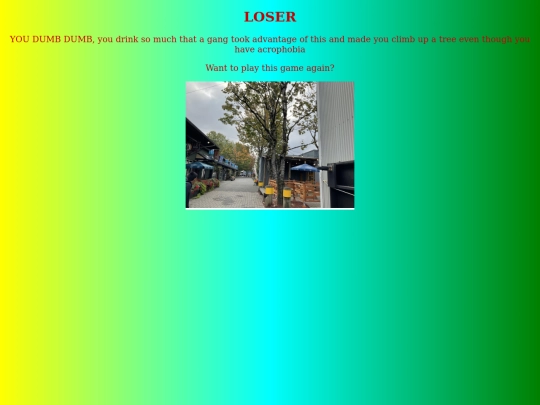 storytime website/page17loser screenshot