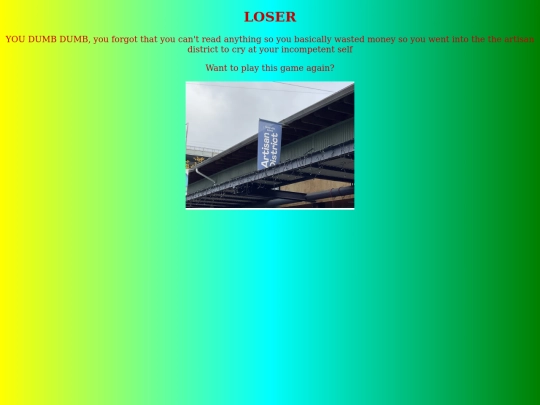 storytime website/page24loser screenshot