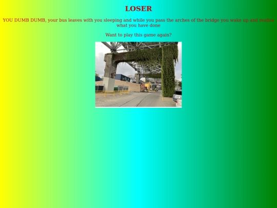 storytime website/page2loser screenshot