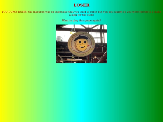 storytime website/page9loser screenshot