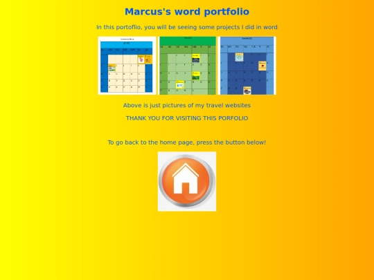 word website screenshot