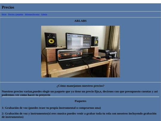 Final/precioYpaquete screenshot
