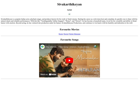 actor webpage/actor screenshot
