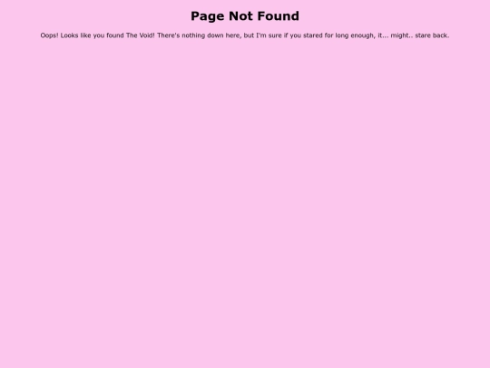 not_found screenshot