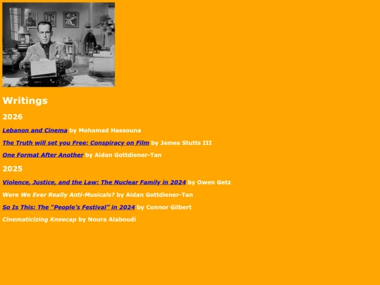 writing screenshot