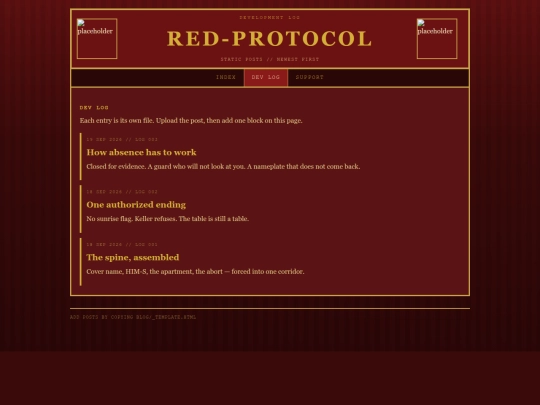 blog screenshot