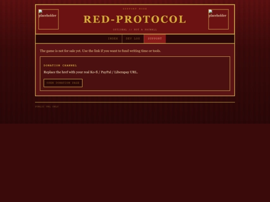 donate screenshot