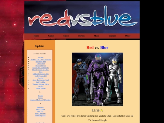 show section/htmls/rvb screenshot