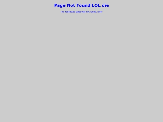 not_found screenshot
