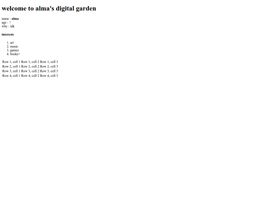 index screenshot