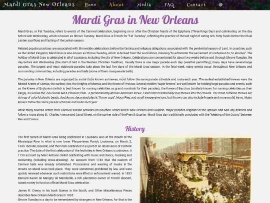 mardi-gras/about screenshot