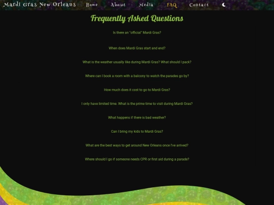 mardi-gras/faq screenshot