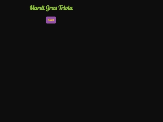 mardi-gras/trivia screenshot