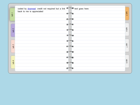 journalhtml screenshot