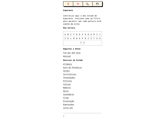 esperanto screenshot