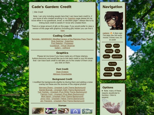 credit screenshot