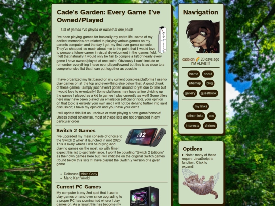 games screenshot