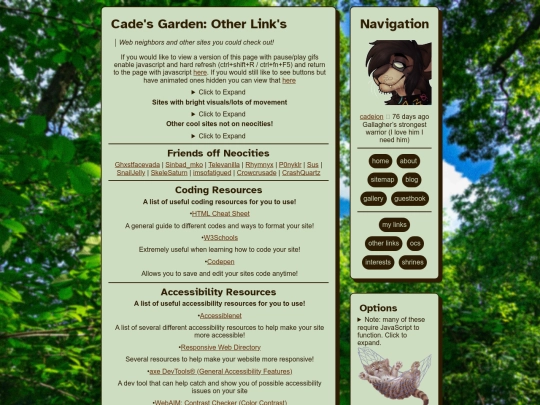 other_links-no-js-just-links screenshot