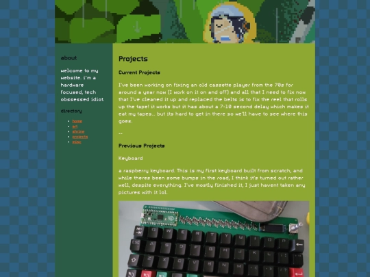 projects screenshot